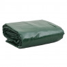 Plandeka, zielona, 4x7 m, 650 g/m²