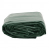 Plandeka, zielona, 4x7 m, 650 g/m²