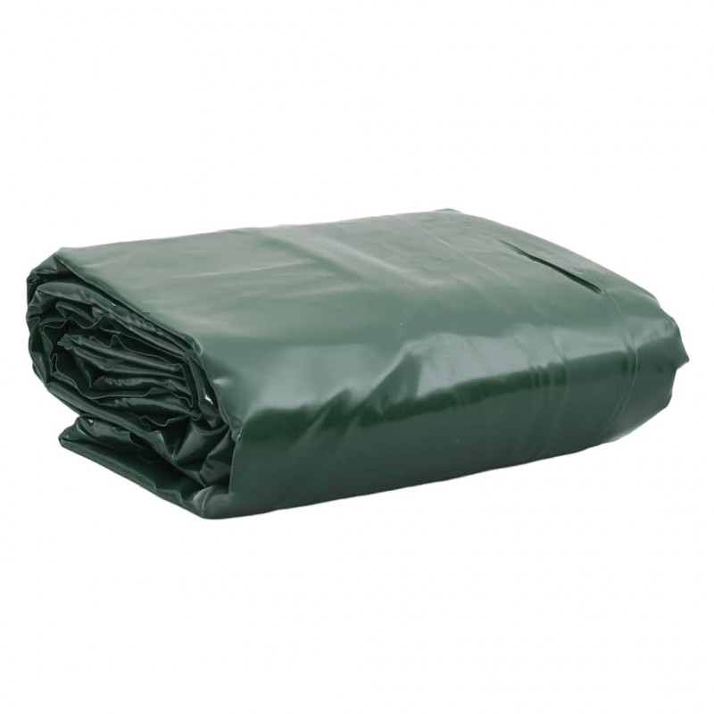 Plandeka, zielona, 4x8 m, 650 g/m²