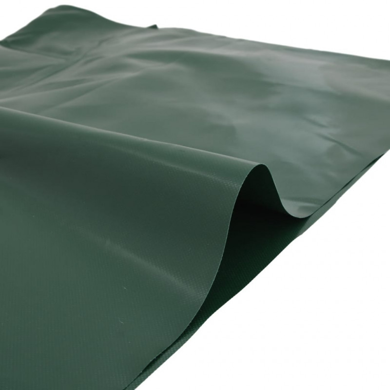 Plandeka, zielona, 1,5x6 m, 650 g/m²