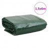 Plandeka, zielona, 1,5x6 m, 650 g/m²