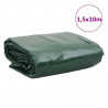 Plandeka, zielona, 1,5x10 m, 650 g/m²