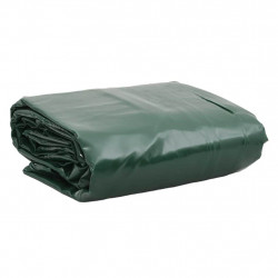 Plandeka, zielona, 5x6 m, 650 g/m²