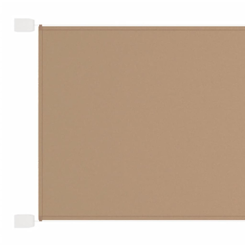 Markiza pionowa, kolor taupe, 200x360 cm, tkanina Oxford