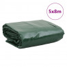 Plandeka, zielona, 5x8 m, 650 g/m²