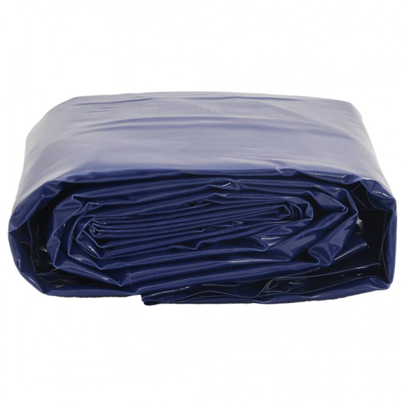 Plandeka, niebieska, 4x4 m, 650 g/m²