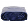 Plandeka, niebieska, 4x5 m, 650 g/m²