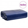 Plandeka, niebieska, 4x5 m, 650 g/m²