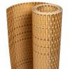 Parawan balkonowy, jasnobrązowy, 1000x90 cm, polirattan
