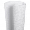 Parawany balkonowe, 5 szt., białe, 255x19 cm, rattan PE