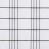 Parawany balkonowe, 10 szt., białe, 255x19 cm, rattan PE