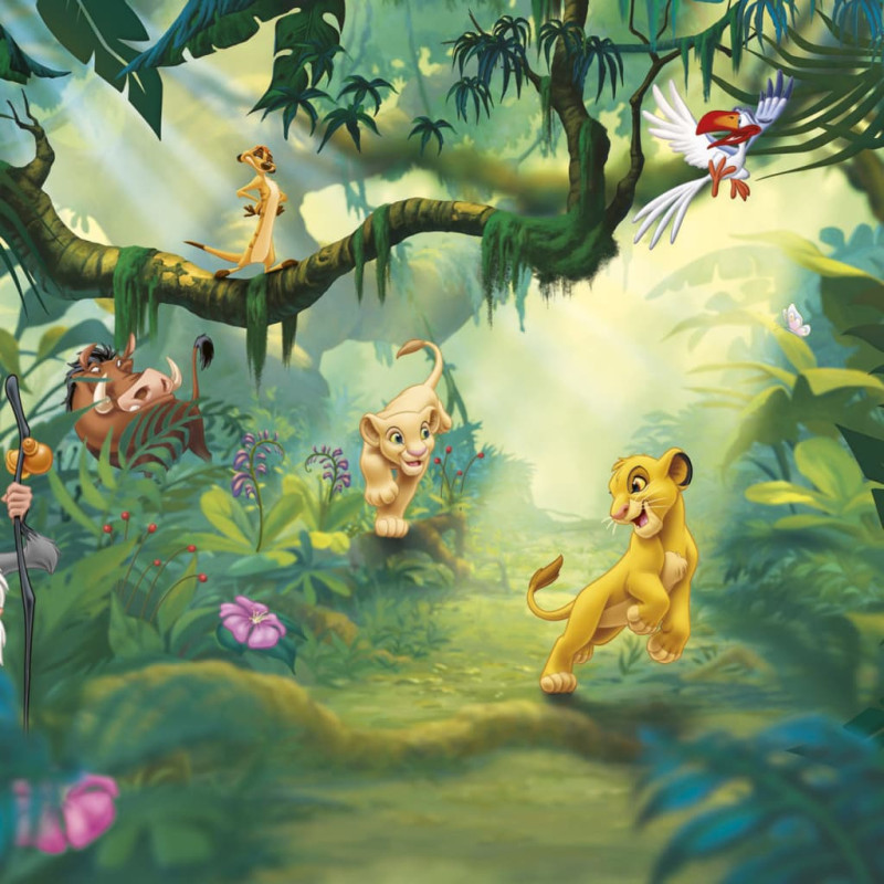 Komar Fototapeta Lion King Jungle, 368 x 254 cm