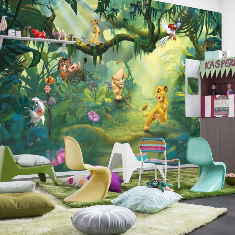 Komar Fototapeta Lion King Jungle, 368 x 254 cm