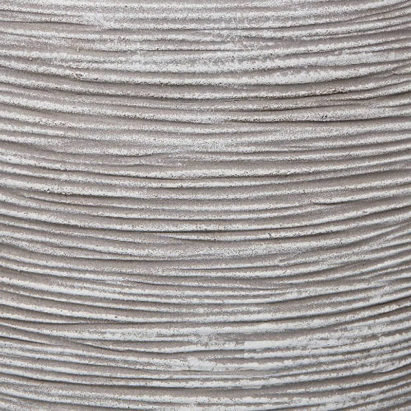 Capi Luksusowa doniczka Elegant Nature Rib, 45x72 cm, kość słoniowa