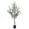 Emerald Sztuczne drzewko oliwne, 115 cm, w plastikowej doniczce