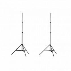 Statywy do lamp, 2 szt, wysokość 78-210 cm