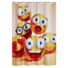 RIDDER Zasłona prysznicowa Smile, 180 x 200 cm