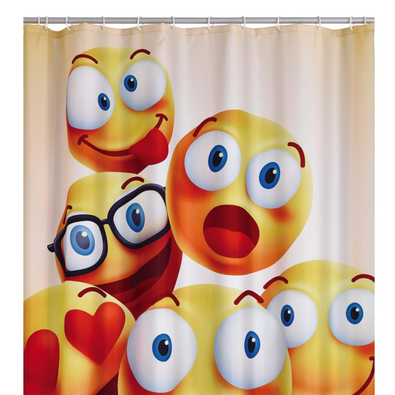 RIDDER Zasłona prysznicowa Smile, 180 x 200 cm