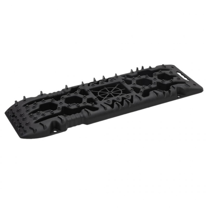 Trapy, 2 szt., czarne, 107x31x7 cm, nylon