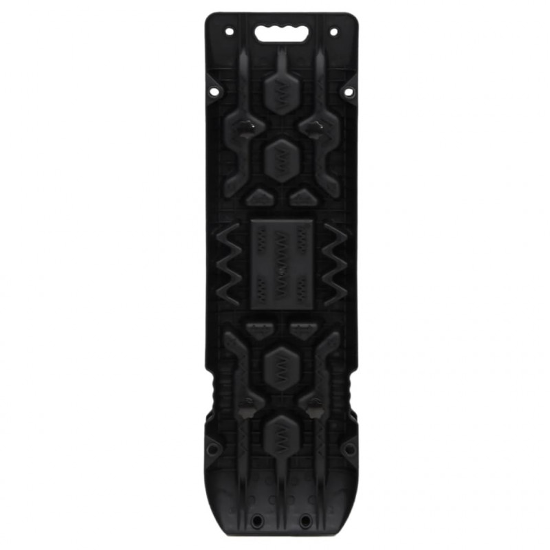 Trapy, 2 szt., czarne, 107x31x7 cm, nylon