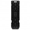 Trapy, 2 szt., czarne, 107x31x7 cm, nylon