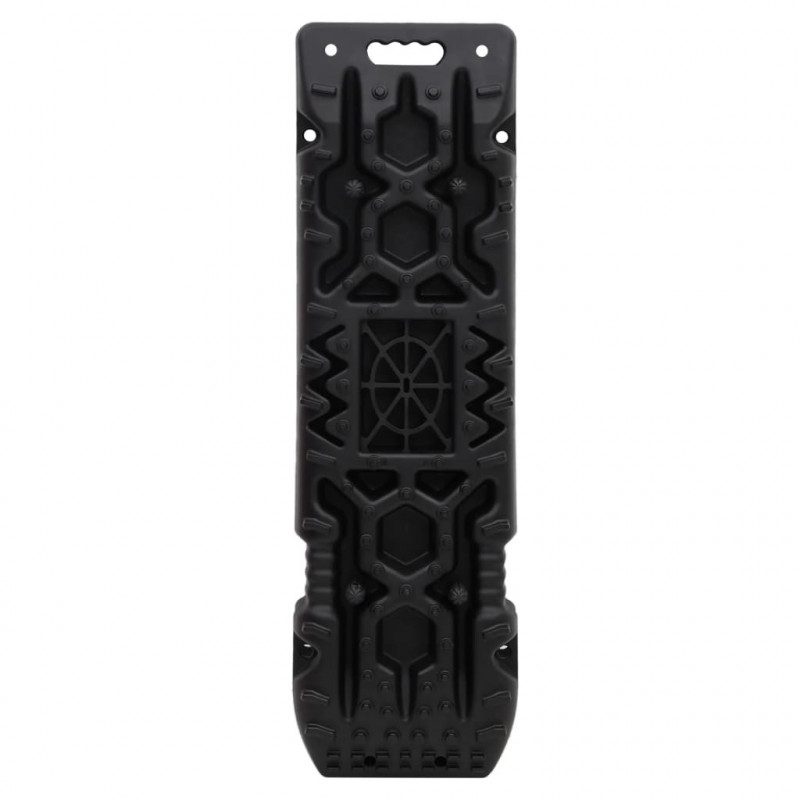 Trapy, 2 szt., czarne, 107x31x7 cm, nylon