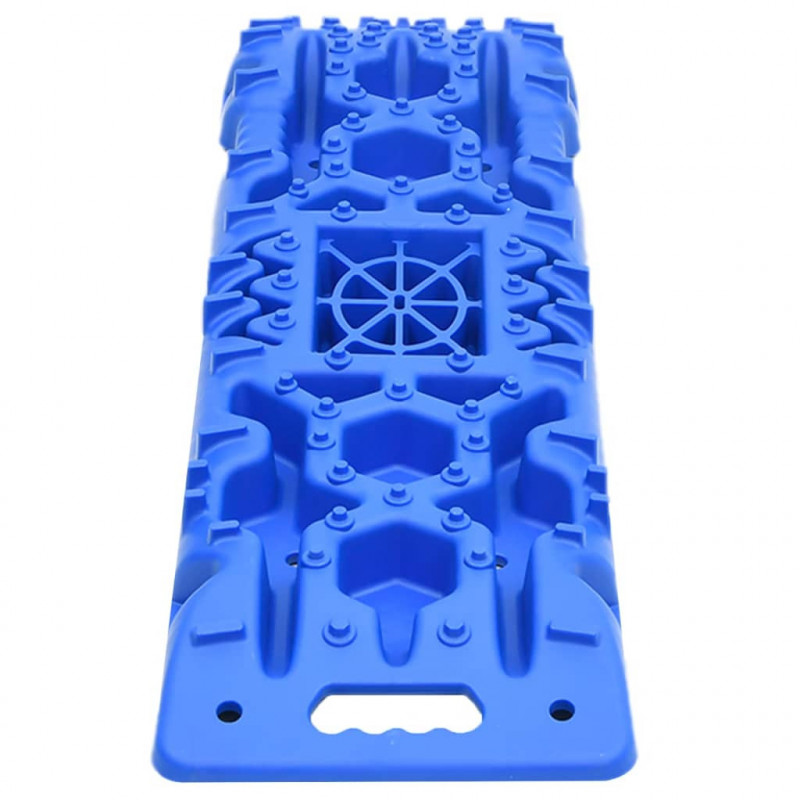 Trapy, 2 szt., niebieskie, 107x31x7 cm, nylon