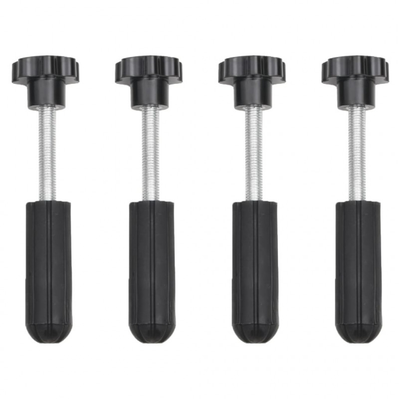 Trapy, 2 szt., niebieskie, 107x31x7 cm, nylon