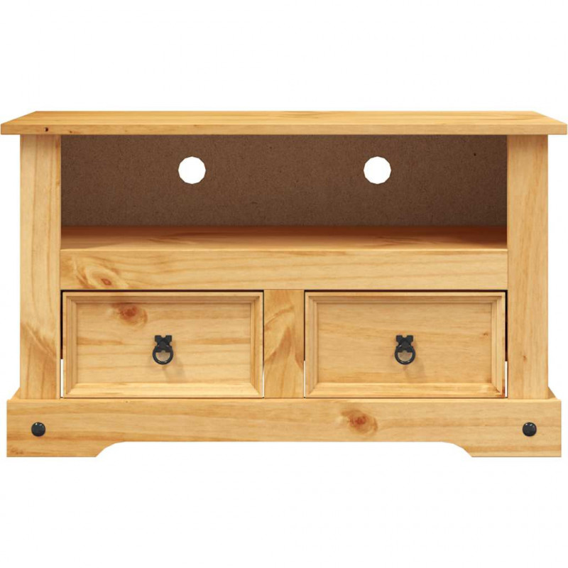 Szafka TV w meksykańskim stylu Corona, sosna, 91x43x56 cm