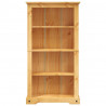 Biblioteczka w meksykańskim stylu Corona, sosna, 80x29x150 cm