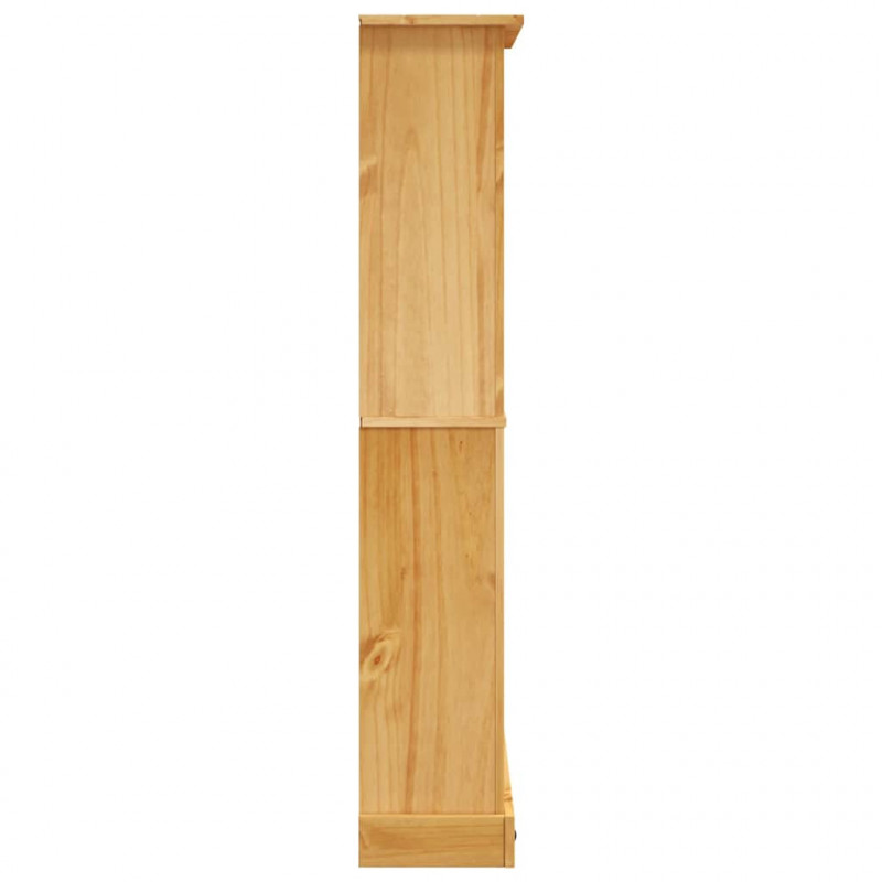 Biblioteczka w meksykańskim stylu Corona, sosna, 80x29x150 cm