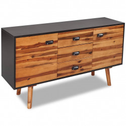 Szafka z drewna akacjowego 115 x 35 x 70 cm