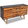 Szafka z drewna akacjowego 115 x 35 x 70 cm