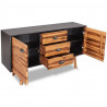 Szafka z drewna akacjowego 115 x 35 x 70 cm
