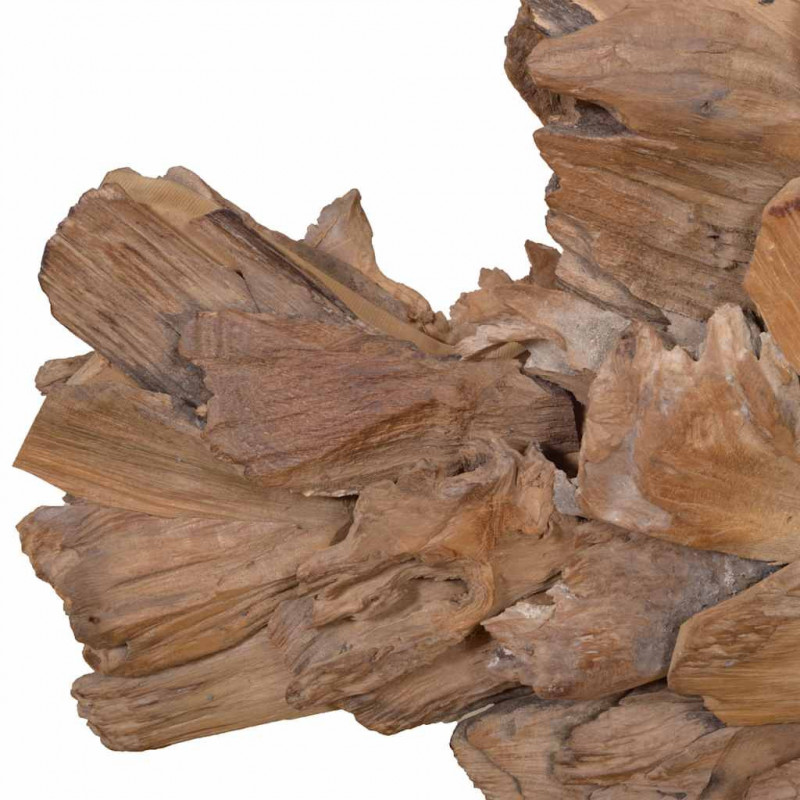 Rzeźba Ryba Teak 40x12x57 cm