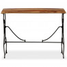 Stolik typu konsola z litego drewna akacjowego, 100x40x75 cm