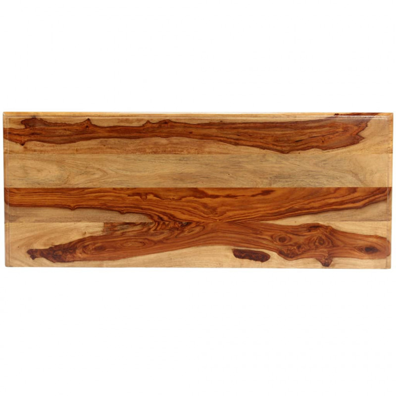 Stolik typu konsola z litego drewna akacjowego, 100x40x75 cm