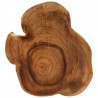 Stolik kawowy z litego drewna akacjowego, 60x55x25 cm