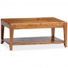 Stolik kawowy z litego drewna, 88 x 50 x 38 cm
