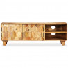 Szafka pod telewizor z litego drewna mango, 118x35x40 cm