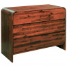 Komoda z litego drewna akacjowego, 90 x 37 x 75 cm