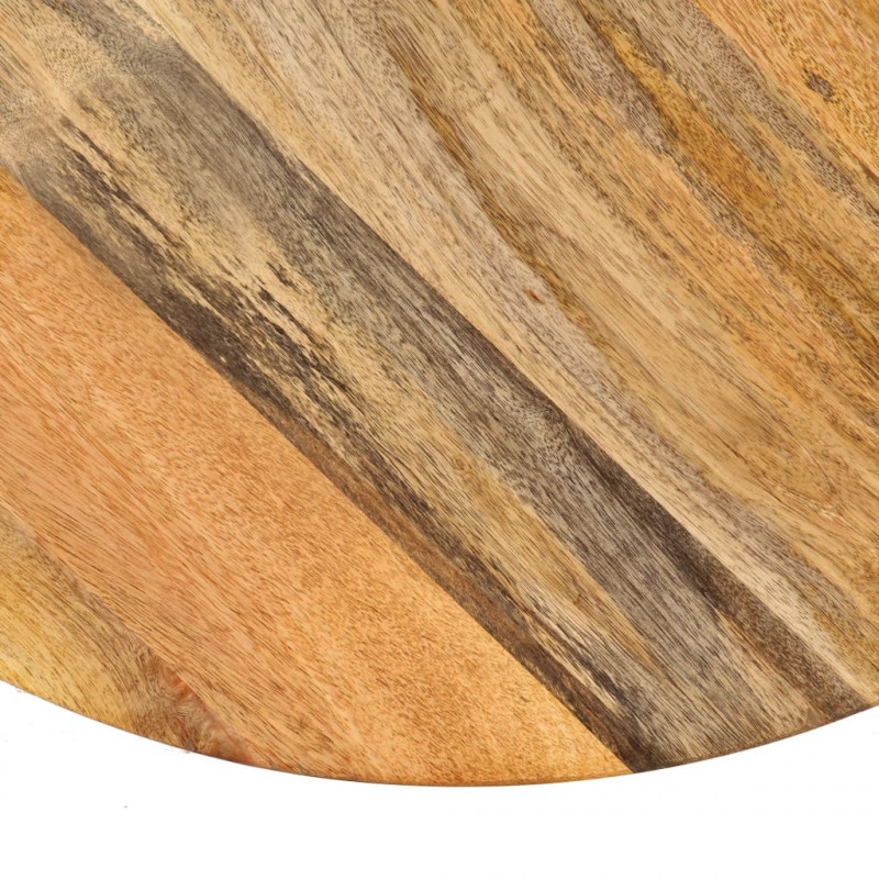 Stolik barowy z litego drewna mango, 75x(76-110) cm
