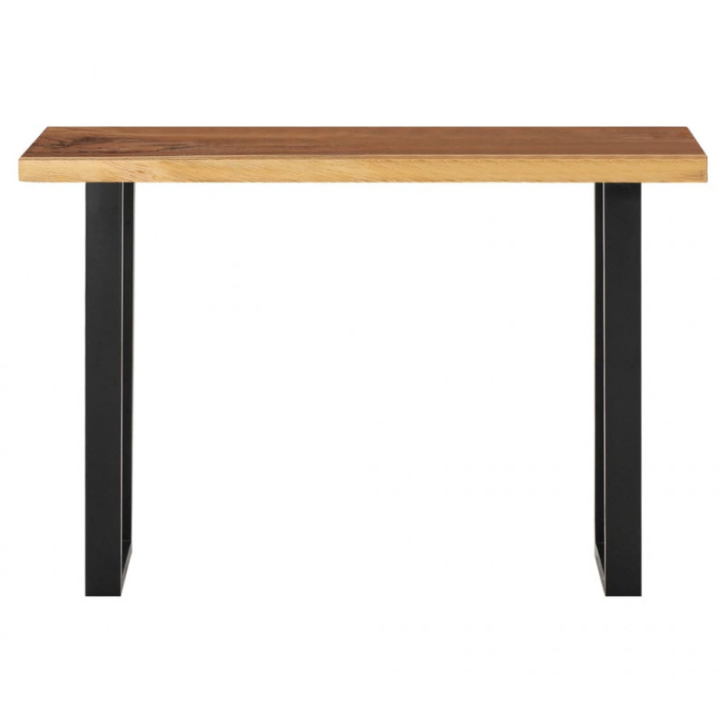 Stolik konsola z litego drewna suar, 110 x 35 x 75 cm