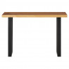 Stolik konsola z litego drewna suar, 110 x 35 x 75 cm
