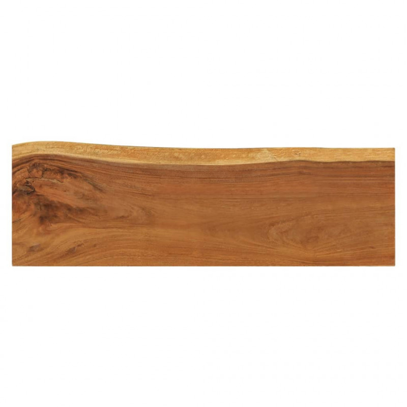 Stolik konsola z litego drewna suar, 110 x 35 x 75 cm