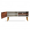 Szafka pod tv z drewna akacjowego 120x35x45cm