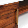 Szafka pod tv z drewna akacjowego 120x35x45cm