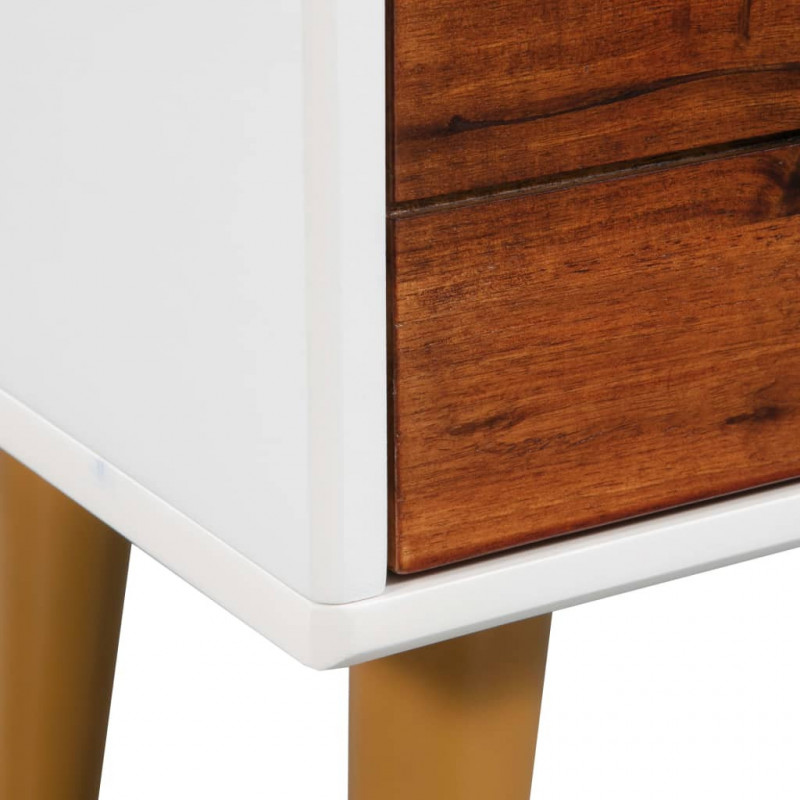 Szafka pod tv z drewna akacjowego 120x35x45cm