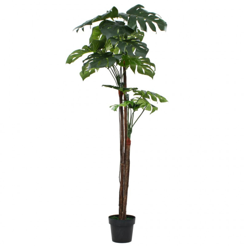 Sztuczna monstera z doniczką, 170 cm, zielona