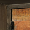 Szafka pod telewizor, lite drewno mango, 140 x 30 x 45 cm